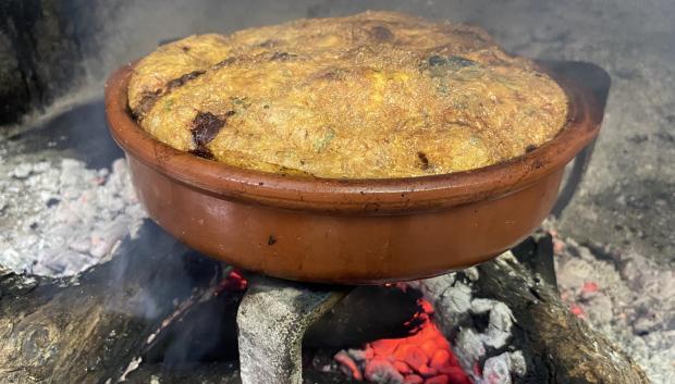 Arroz con Costra a la leña