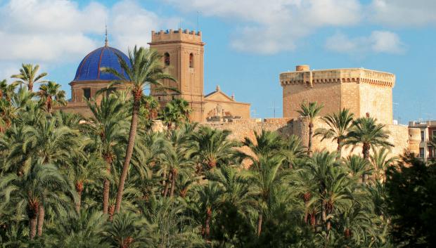 Basílica de Santa María, Palacio de Altamira y Palmeral de Elche