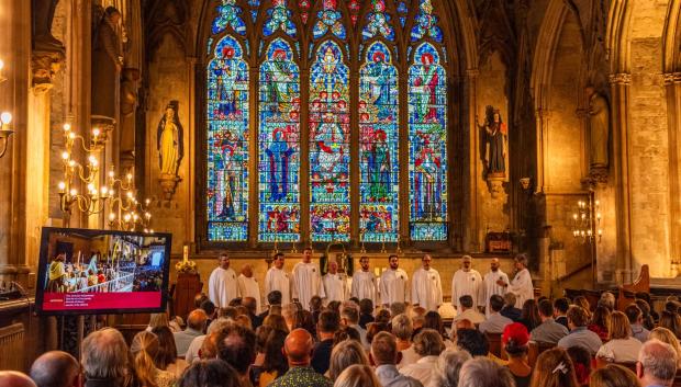 Imagen del acto celebrado en Londres