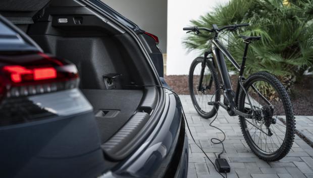 Carga bidireccional del Audi Q4 SUV e-tron