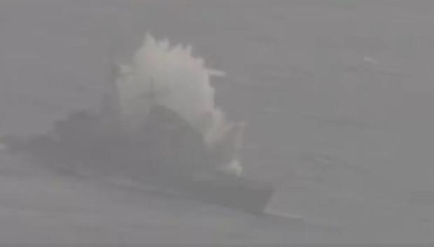 Hundimiento con misiles de uno de los dos buques estadounidenses en el ejercicio RIMPAC 26