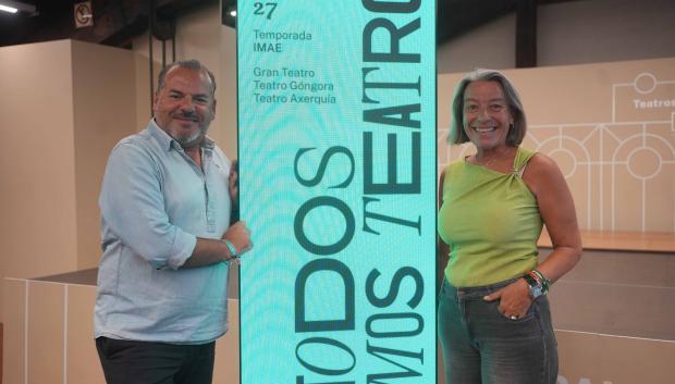 Luis Flores e Isabel Albás