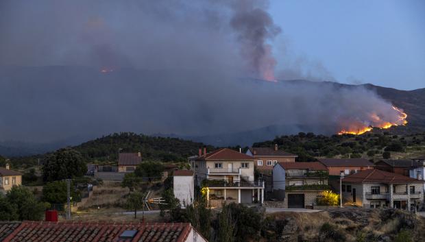 Incendio en Burgohondo