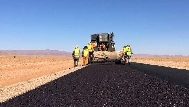 Marruecos ya está utilizando este nuevo asfalto
