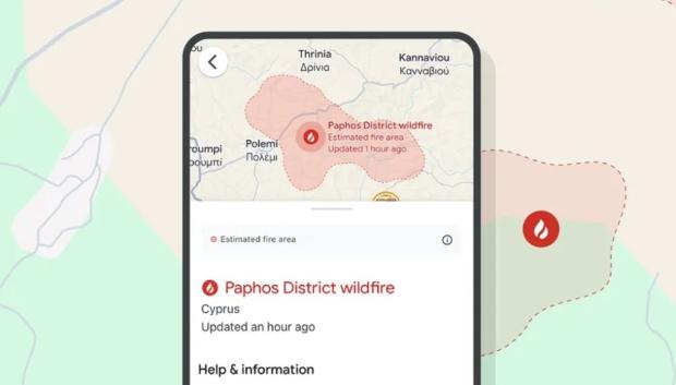 (Foto de ARCHIVO)
Pantalla de notificación sobre incendios en Google Maps

GOOGLE
30/7/2024