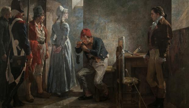 Charlotte Corday (1899), Óleo sobre lienzo de Arturo Michelena