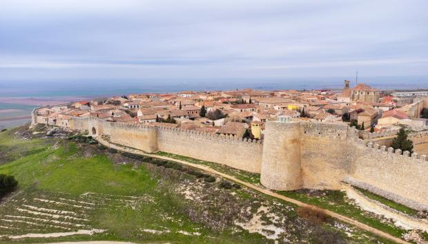 La muralla medieval de Urueña conserva casi todo su perímetro