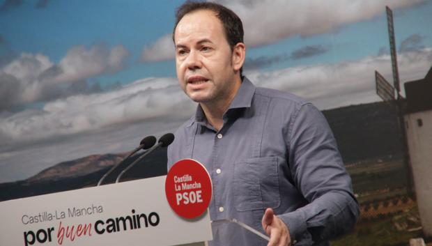 Sergio García-Navas, portavoz del PSOE de C-LM