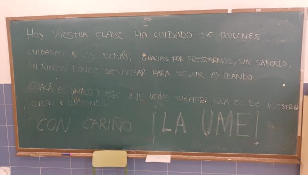 Mensaje de la UME