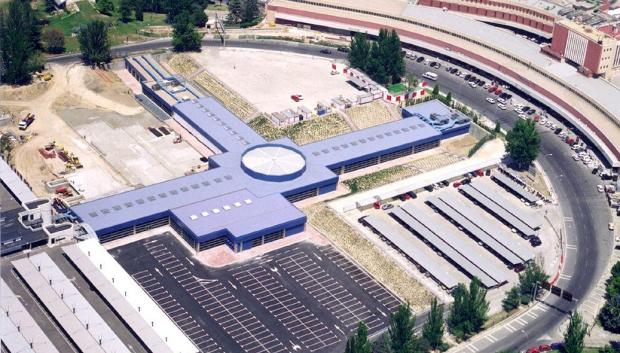 Vista aérea del la estación del Aeropuerto