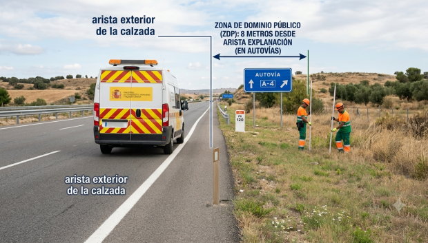 La infografía explica las zonas de limpieza