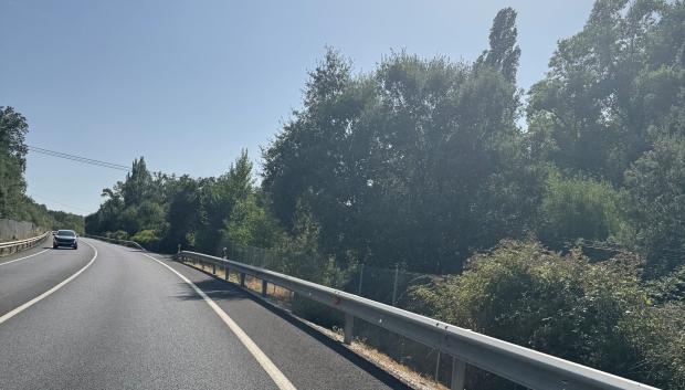 En las carreteras nacionales tampoco hay distancia