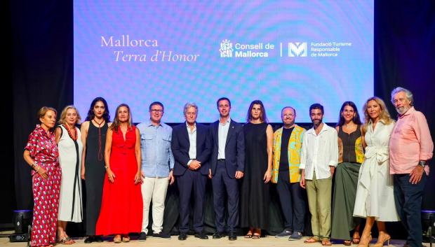 Todos los galardonados 'Terra d'Honor' en la finca Costa Nord de Valldemossa