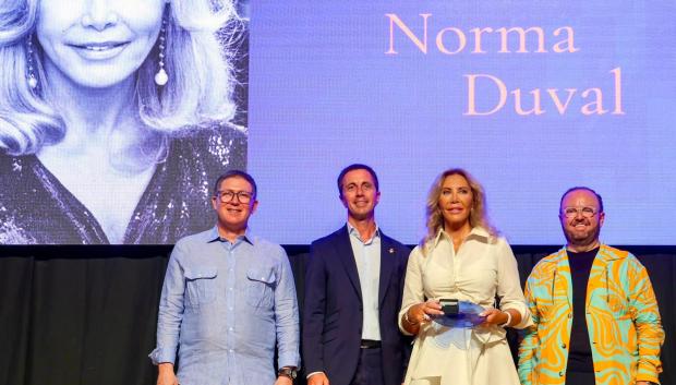 Norma Duval en la gala 'Terra d'Honor' en la finca Costa Nord de Valldemossa