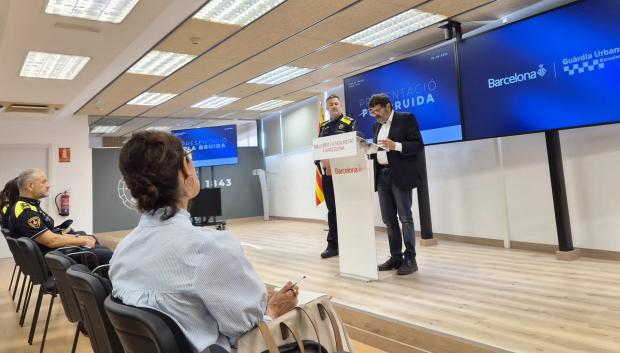 Pedro Velázquez y Albert Batlle, en la presentación del Plan Druida