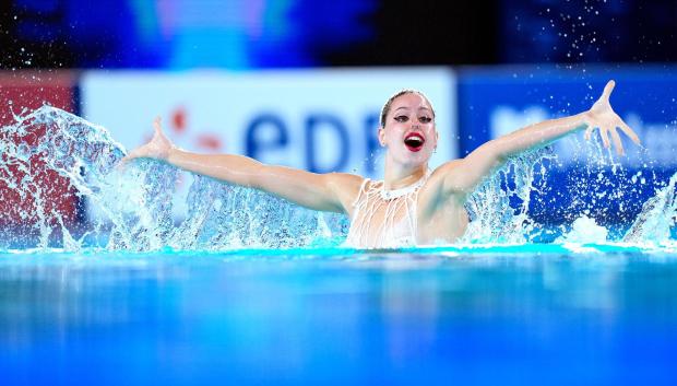 Iris Tió, en acción durante la final en la que ganó la medalla de oro