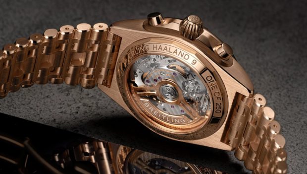 El modelo de Chronomat exclusivo de Haaland