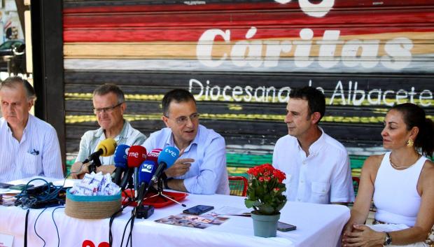 Presentación de la 74º edición de la Tómbola de Cáritas de la Feria de Albacete