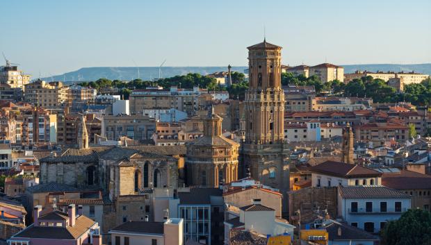 Vista de Tudela (Navarra)
