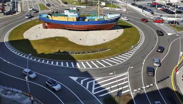En las turborrotondas el carril de entrada te conduce a una única salida