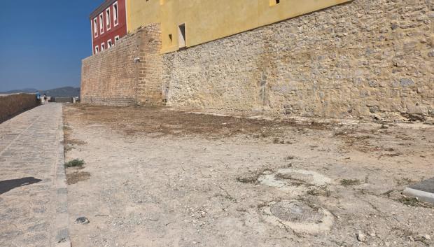 El entorno del Parador de Ibiza en la Ronda Calvi.