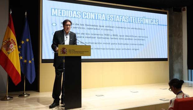 El ministro para la Transformación Digital y de la Función Pública, Óscar López, este lunes