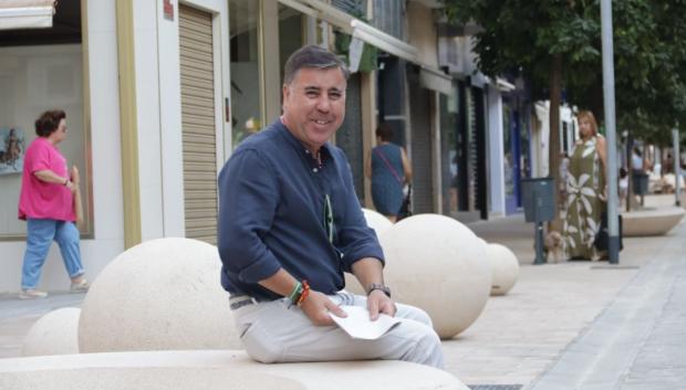 Miguel Ruiz Madruga, en la avenida de La Viñuela