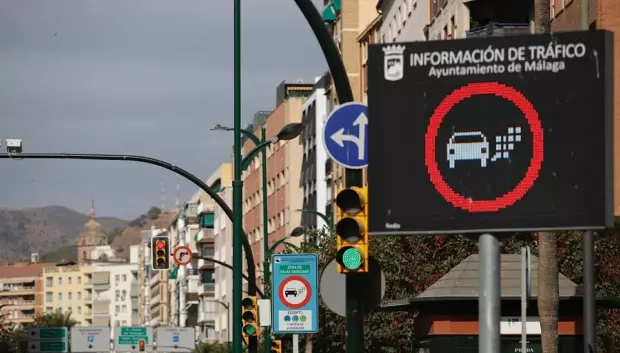 Las ZBE de Málaga han sido inhabilitadas