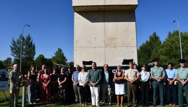 Acto en homenaje a las víctimas del terrorismo en Cuenca