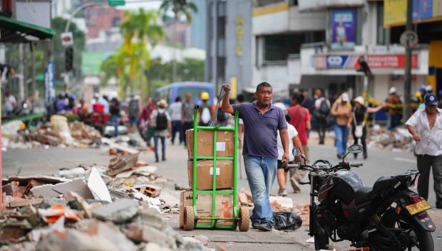 Efectos del terremoto en Colombia