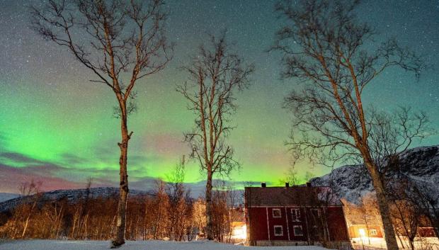 Auroras boreales en Noruega