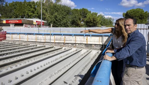 El delegado de Urbanismo, Medio Ambiente y Movilidad, Borja Carabante, visita la A-5 tras la finalización de los trabajos ejecutados en agosto