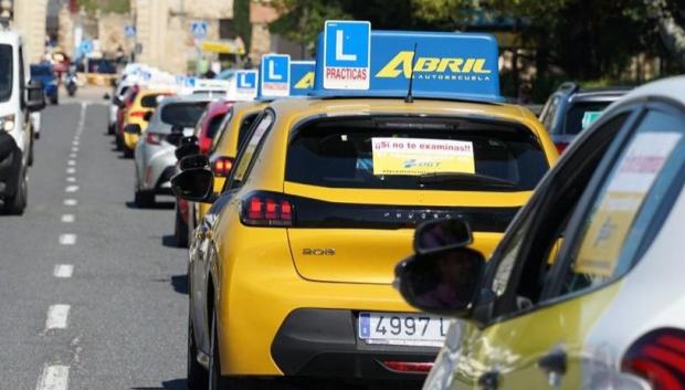 Los coches de autoescuela son mayoritariamente automáticos