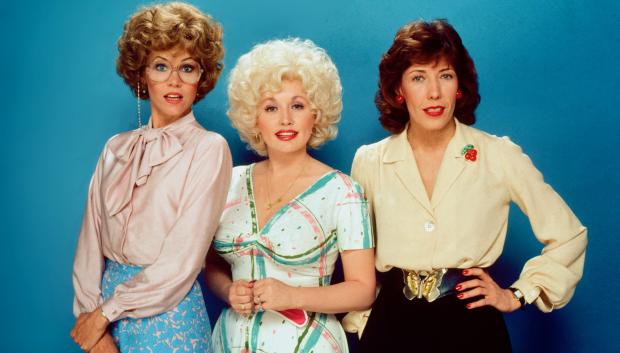 Dolly Parton, junto a Jane Fonda y Lily Tomlin
