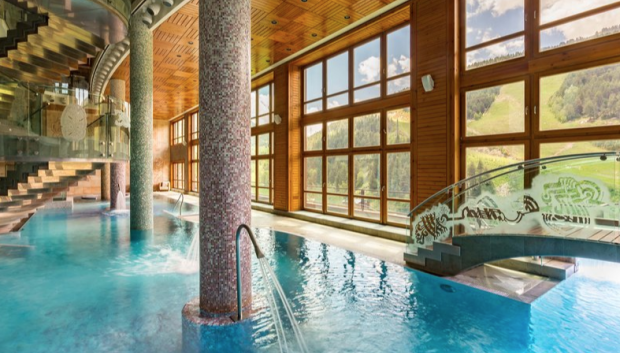 El balneario del hotel