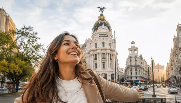 La felicidad se respira en las calles de Madrid
