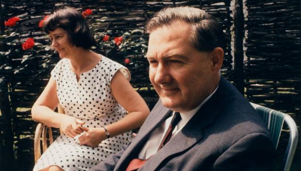 James Callaghan y Audrey, en la década de 1960