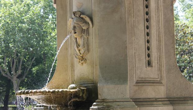 Agua que mana de la boca