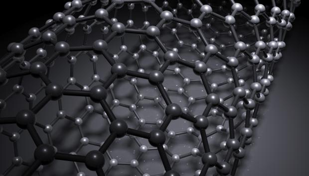 Estructura molecular de nanotubos de carbono