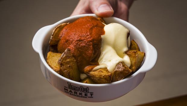 Un plato de la ruta gastronómica del Tast Out en el Time Out Market