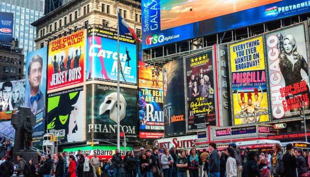 Broadway de NY es el espectáculo asegurado