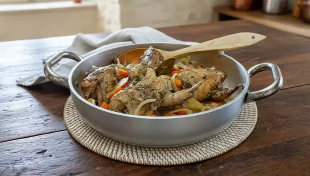 Perdiz en escabeche