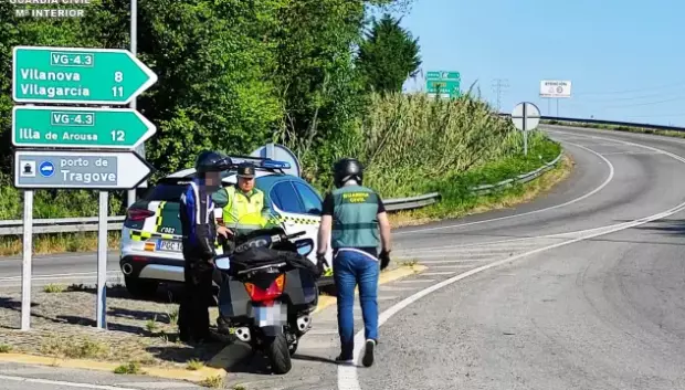 Los motoristas camuflados son relativamente habituales