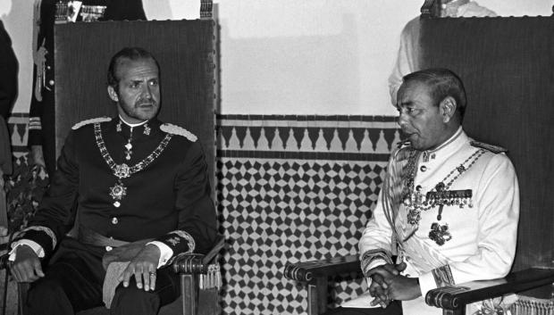 Juan Carlos I y Hasán II