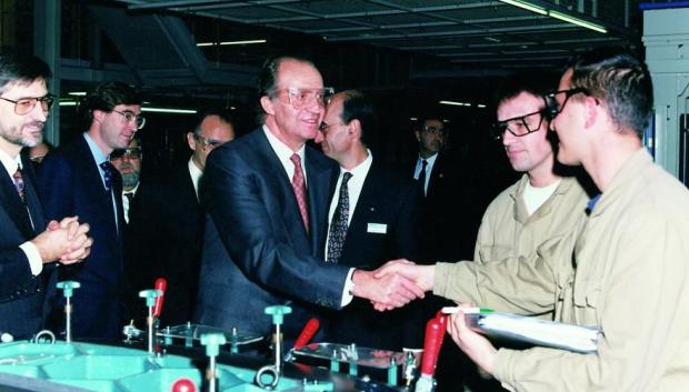 Inauguración de Seat Martorell en 1993