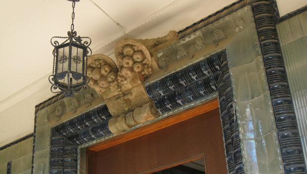 Un fanal, en la Casa Casas