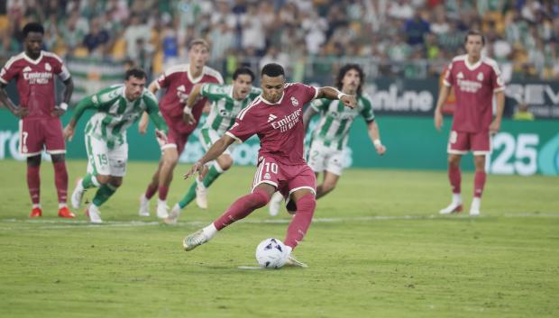 Kylian Mbappé vivió una noche para olvidar en La Cartuja