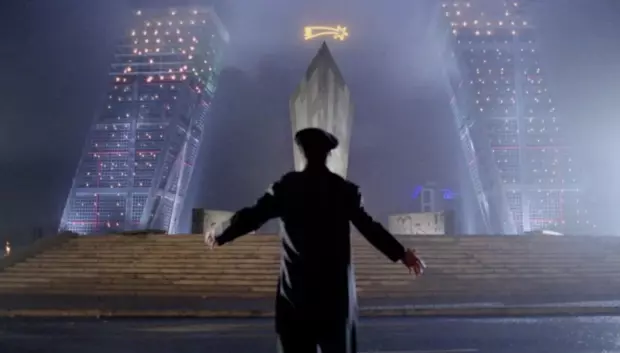 Las Torres KIO en el tramo final de "El día de la bestia"