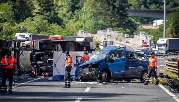 Crecen los accidentes en autopista