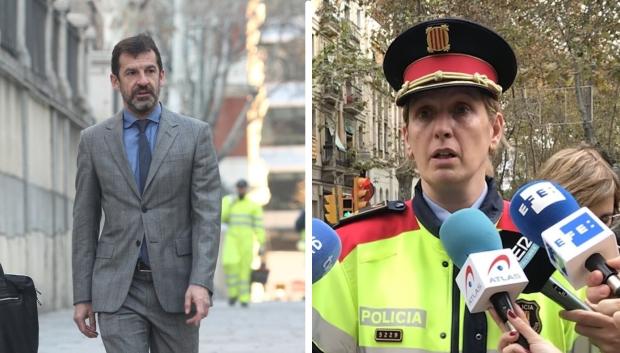 Ferran López y Sílvia Catà, en sendas imágenes de archivo